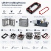 LSR Overmolded Electronic Housing Waterproof Silicone Gasket