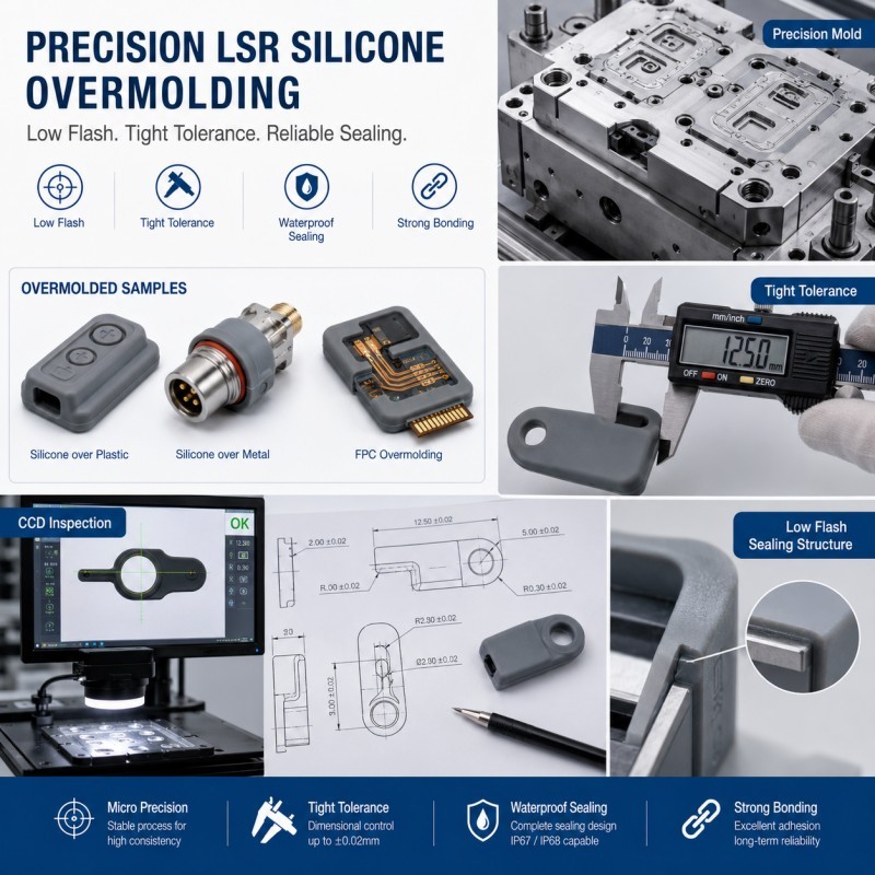 How Do You Control Flash and Tolerance in LSR Overmolding?