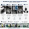 Custom Silicone Overmolded Metal Insert Waterproof Seal