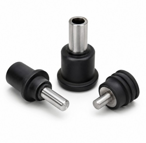 Custom Silicone Overmolded Metal Insert Waterproof Seal