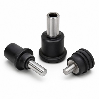 Custom Silicone Overmolded Metal Insert Waterproof Seal