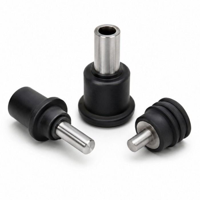 Custom Silicone Overmolded Metal Insert Waterproof Seal