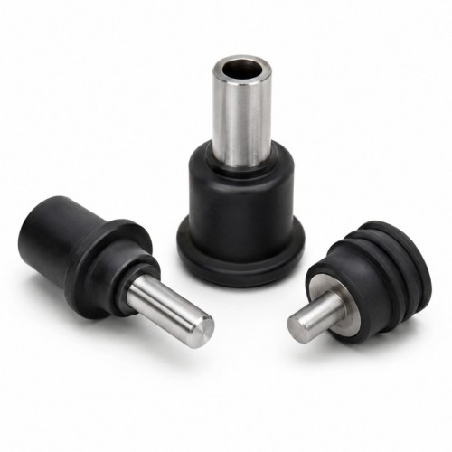 Custom Silicone Overmolded Metal Insert Waterproof Seal