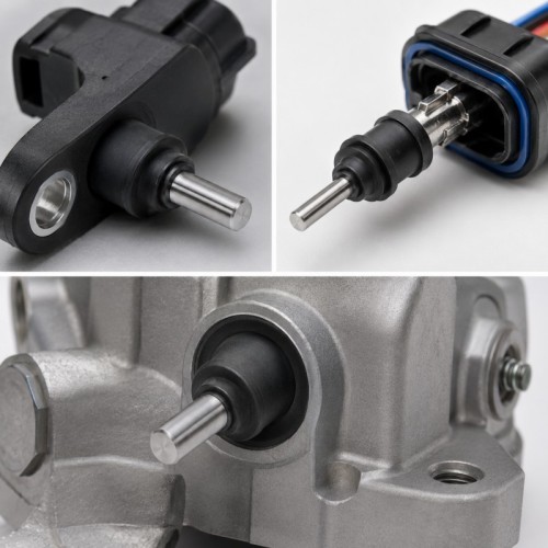 Custom Silicone Overmolded Metal Insert Waterproof Seal