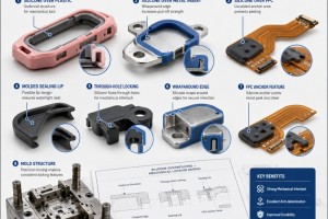 How Do Mechanical Locking Features Improve Silicone Overmolding Reliability?
