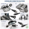 Precision Silicone Overmolded Cable Strain Relief Seal