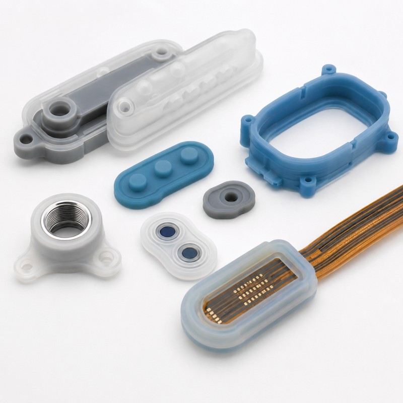 Custom medical silicone overmolding parts manufacturer