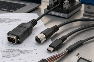 Strain Relief Design for LSR Overmolded Cable Parts