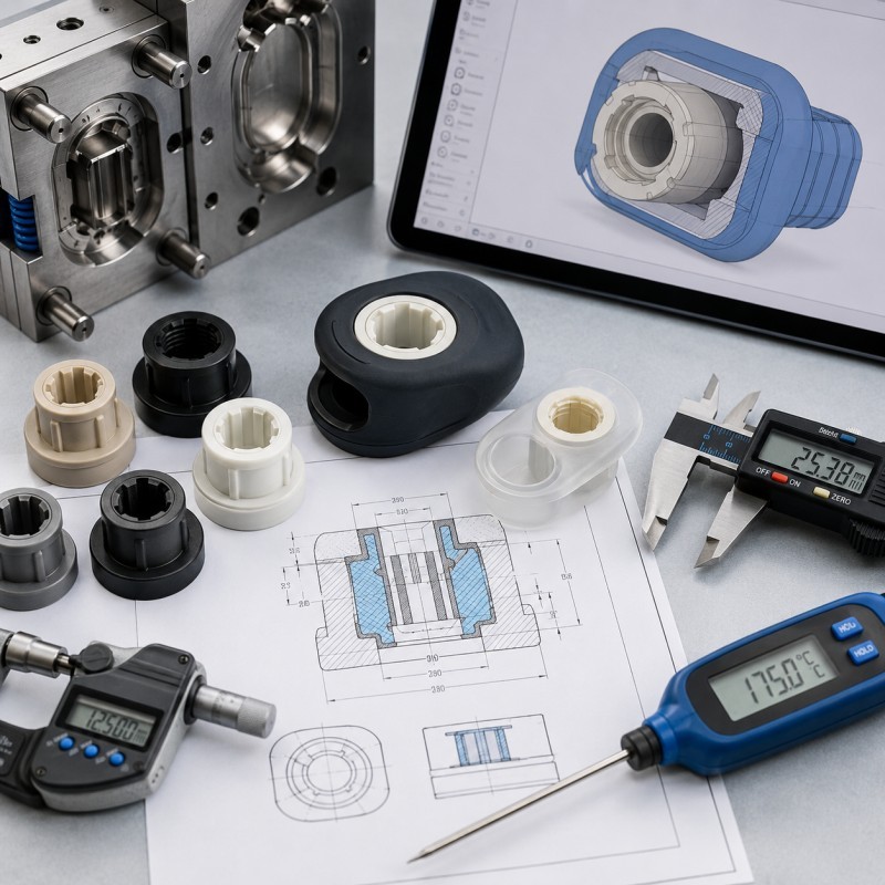 How to Prevent Plastic Insert Deformation in LSR Overmolding