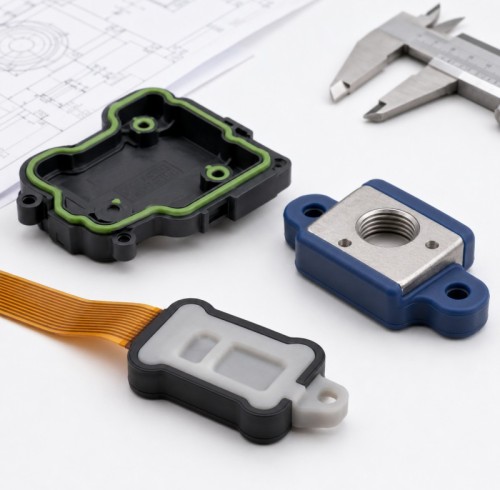 Custom Silicone Overmolding Parts Manufacturer