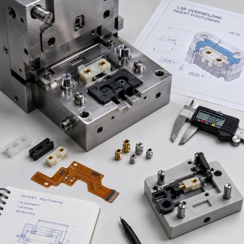 How Insert Positioning Affects Custom LSR Overmolding Quality