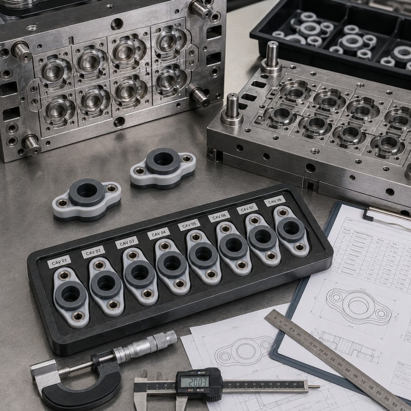 LSR overmolding tooling validation