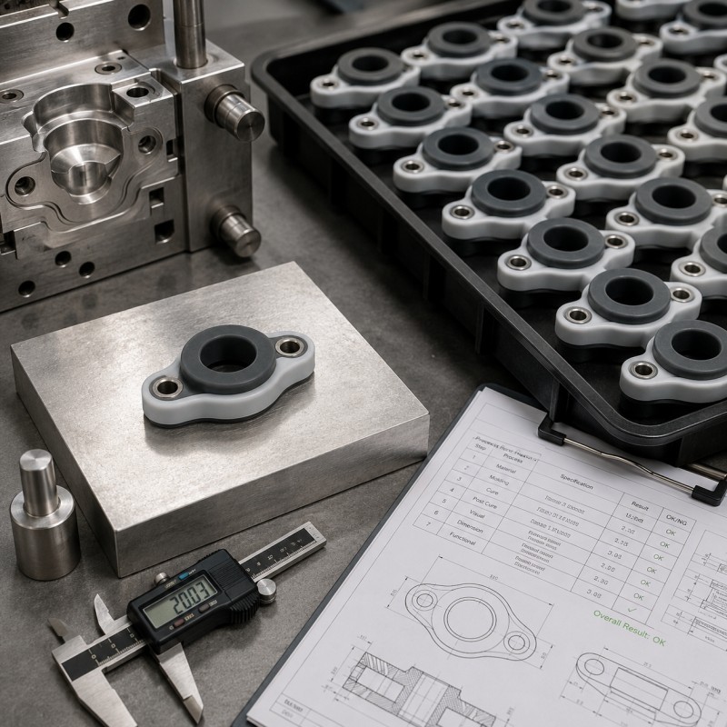 From Prototype to Mass Production: How to Keep LSR Overmolded Parts Consistent