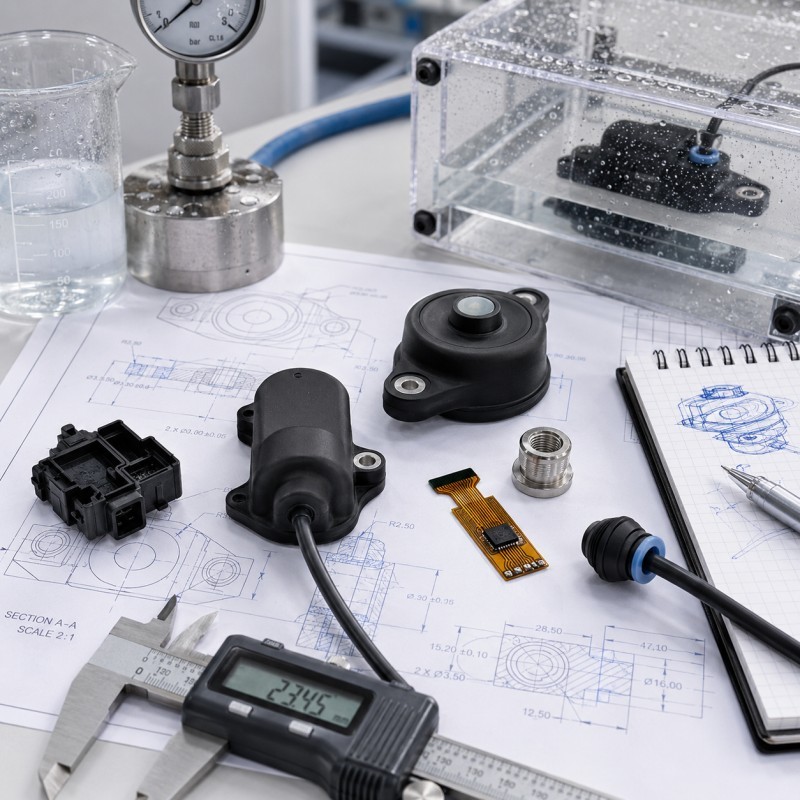 Custom LSR Overmolded Sensor Seals for Harsh Environments