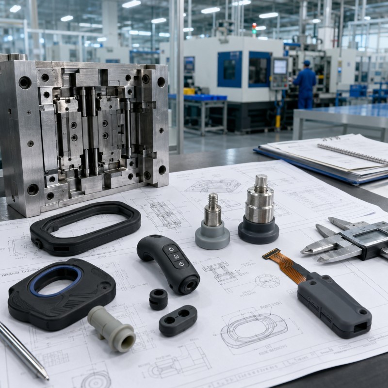 How to Choose a Silicone Rubber Manufacturer in China for Custom LSR Overmolding