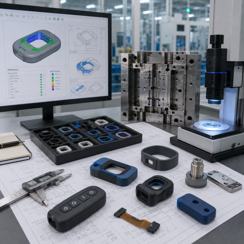 Silicone manufacturer evaluation capabilities
