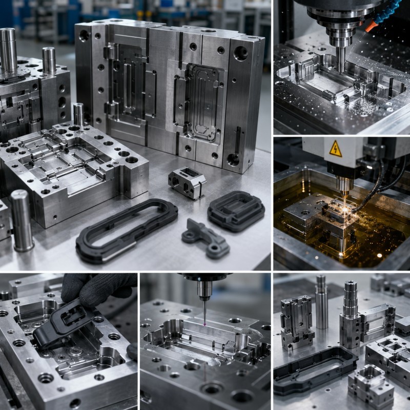 Precision silicone overmolding tooling capability