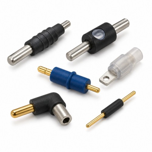Custom LSR Overmolded Metal Pin Insulation Components
