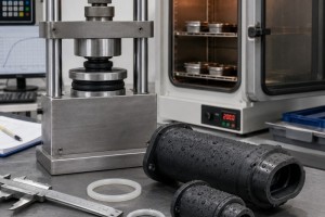 Why Do LSR Overmolded Seals Lose Compression Force After Heat Aging?