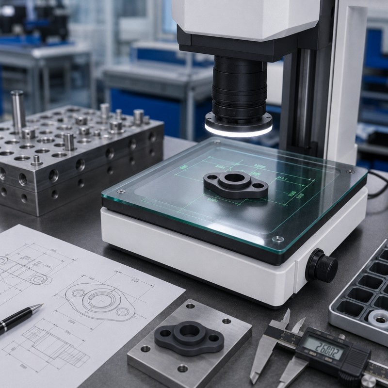 Precision LSR dimensional inspection