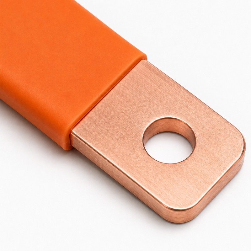 Copper busbar LSR overmolding insulation