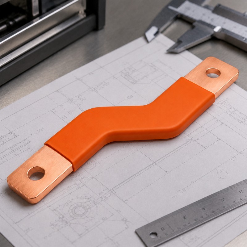 EV busbar silicone coverage design