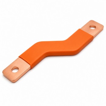 Custom LSR Overmolded Copper Busbar Insulation Components
