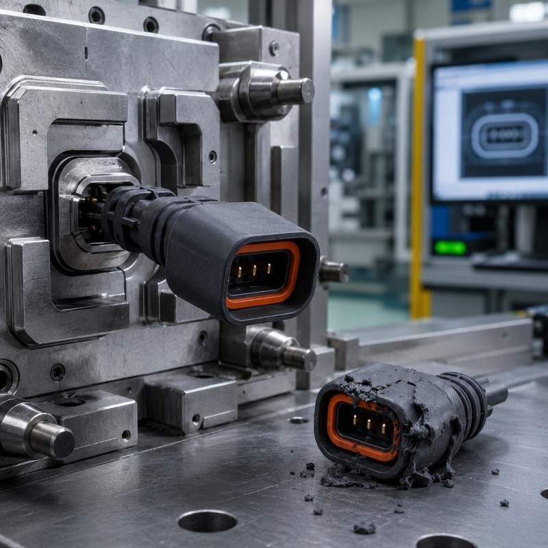 Why Do LSR Overmolded Parts Tear, Stretch, or Deform During Demolding?