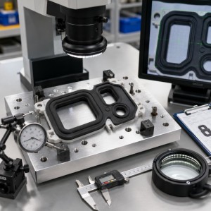 Custom LSR Overmolded Speaker and Microphone Sealing Frames