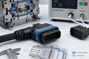How Should Silicone Overmolded Connectors Be Designed for Waterproof Sealing?