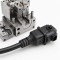 Custom LSR Overmolded Cable Strain Relief for Automotive Wire Harness