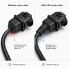 Custom LSR Overmolded Cable Strain Relief for Automotive Wire Harness