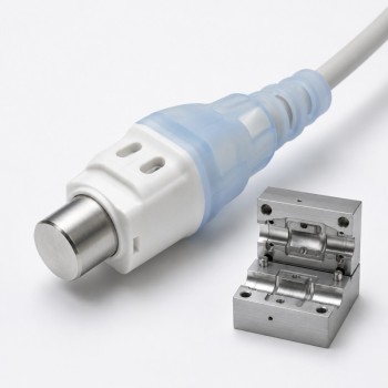 Custom LSR Overmolded Medical Sensor Probe Housing Seal