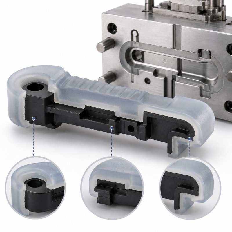 When Does LSR Overmolding Need Mechanical Retention?