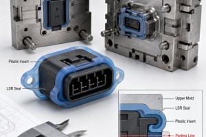 Where Should the Mold Parting Line Be Placed on LSR Overmolded Seals?