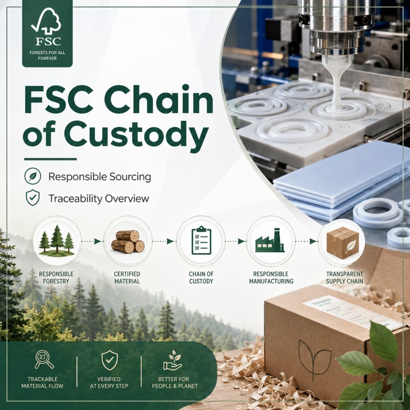 FSC Chain of Custody Certification Supports Responsible Sourcing for Applicable Projects