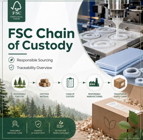 FSC Chain of Custody Certification Supports Responsible Sourcing for Applicable Projects