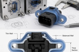 How Should Wall Thickness Be Designed for LSR Overmolding?