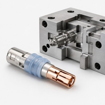 Custom LSR Overmolded EV Charging Inlet Terminal Seal