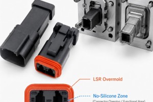 How Should No-Silicone Zones Be Designed in LSR Overmolding?