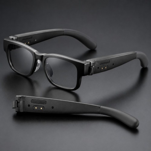 Custom LSR Overmolded Smart Glasses Temple Tips