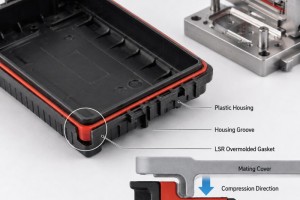 Why Do LSR Overmolded Electronic Housing Gaskets Leak at Corners?