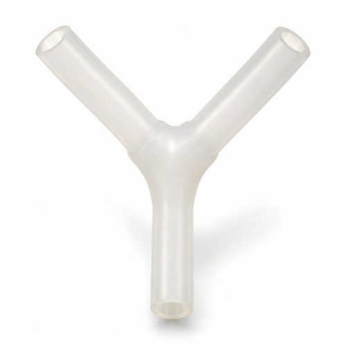 Custom LSR Overmolded Silicone Tubing Y-Connector