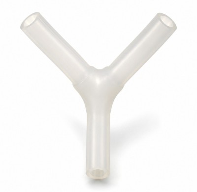 Custom LSR Overmolded Silicone Tubing Y-Connector