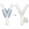 Custom LSR Overmolded Silicone Tubing Y-Connector