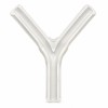Custom LSR Overmolded Silicone Tubing Y-Connector