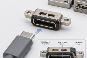 Why Do LSR Overmolded USB Type-C Port Seals Fail After Repeated Plugging?
