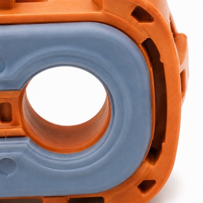 Custom Automotive Connector Interface Seal | LSR Overmolded Face Seal