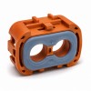 Custom Automotive Connector Interface Seal | LSR Overmolded Face Seal
