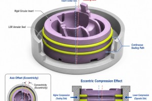 Why Do Circular LSR Overmolded Seals Leak When the Insert Is Off-Center?